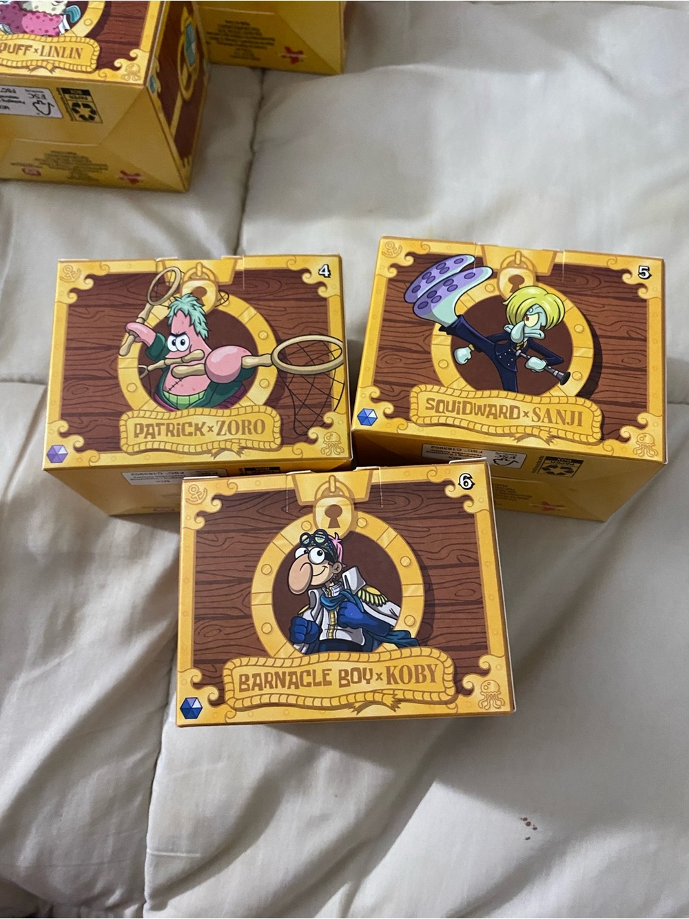 2026 McDonald's Happy Meal SpongeBob x One Piece Toys# 04-06